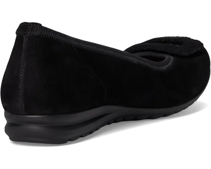 Балетки Gabor 62.623 из кожи на плоской подошве с резиновой подметкой