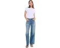 Джинсы AG Jeans Adria Low Rise Baggy Wide Leg в цвете Reserva свободного кроя