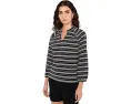 Вязаный топ Dashing Stripe Knit NIC+ZOE с полосками