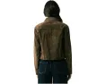 Blank NYC Real Suede укороченный блейзер из мягкой замши