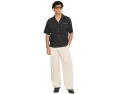 AllSaints Dunloe рубашка с коротким рукавом Jet Black