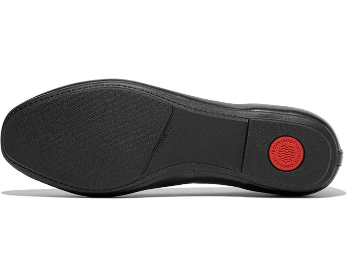 FitFlop лоферы Delicato из мягкой кожи с квадратным носком