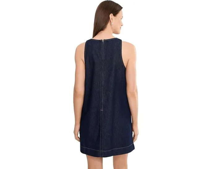 Джинсовое мини-платье-сдвиг Denim Mini Shift Madewell