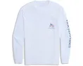 Футболка Vineyard Vines с длинным рукавом и принтом в виде флага