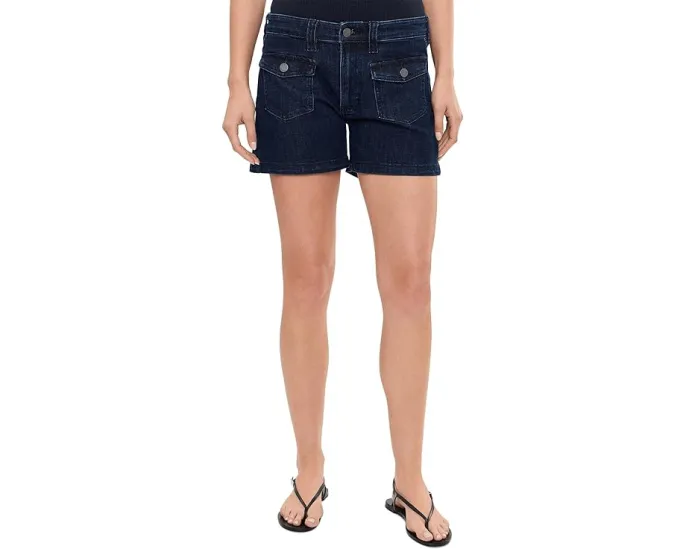 Винтажные джинсовые шорты Liverpool Los Angeles 11 см с карманами на клапане