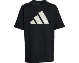 Футболка adidas Kids Lenticular Camo Logo с лентикулярным камуфляжным принтом