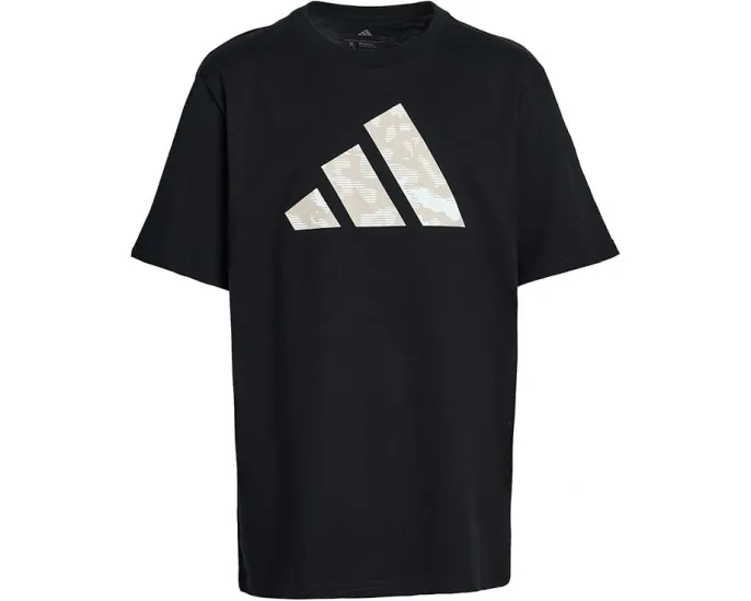 Футболка adidas Kids Lenticular Camo Logo с лентикулярным камуфляжным принтом