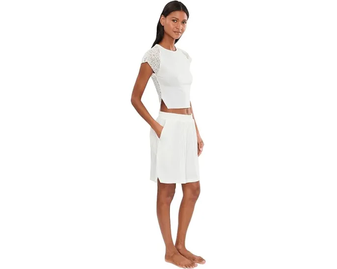 Комплект для сна Free People Soft Side из мягкого трикотажа с карманами