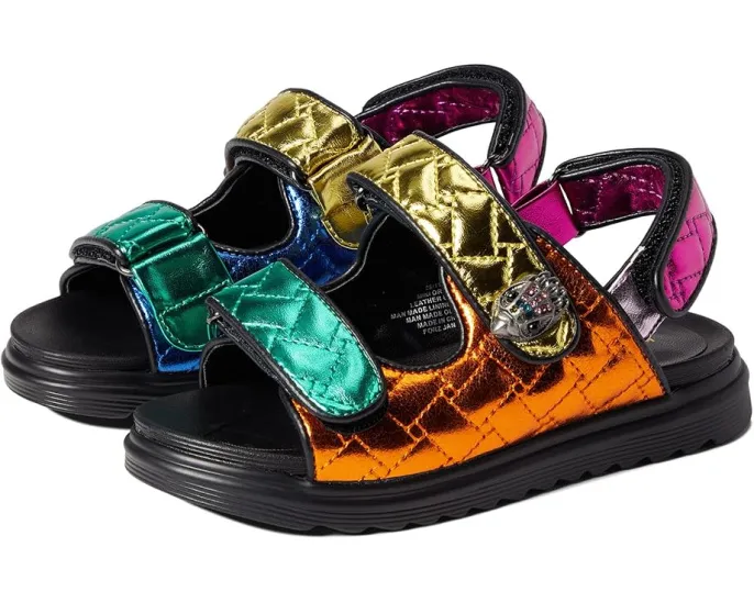 Детские сандалии Kurt Geiger London Kids Mini Orson с тремя застежками велкро
