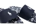 Сланцы Polo Ralph Lauren с цветочным принтом и мягкой подошвой EVA