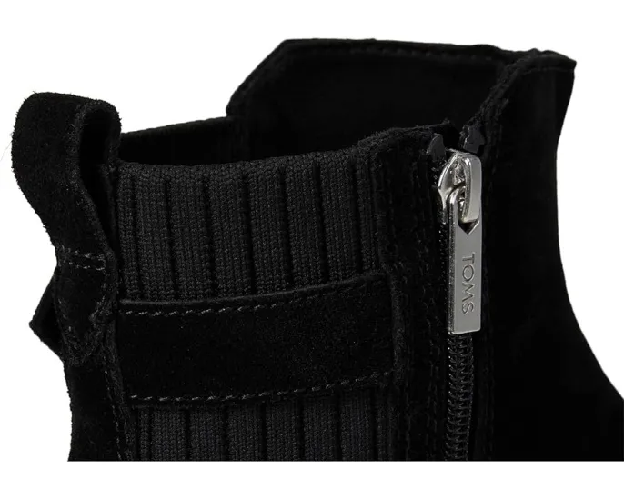 Ботинки TOMS Astrid из замши с декоративной перемычкой и защитой Scotchgard