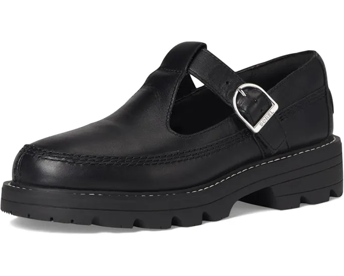 Сандалии SOREL Revel Ave Mary Jane из натуральной кожи на устойчивом каблуке