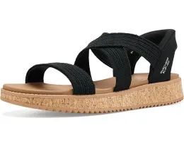 Кроссовки BOBS Skip Cute с холщовым верхом и шнуровкой bungee