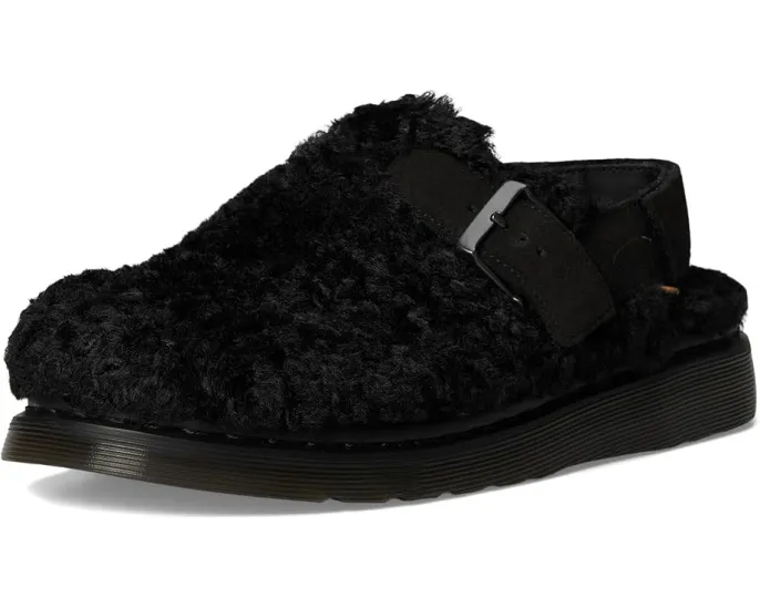 Dr. Martens Jorge II мулы с подкладкой из искусственного меха Borg и регулируемыми ремнями
