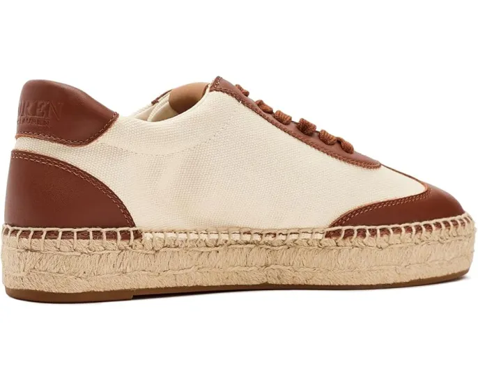 Эспадрильи-кроссовки Lauren Ralph Lauren Luize из холста и кожи наппа
