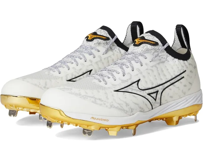 Бейсбольные бутсы Mizuno Pro Knit 2 Metal с водонепроницаемым покрытием и технологией Enerzy