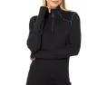 Футболка Hot Chillys Clima-Trek Zip-Tee с защитой UPF 30 и четырехсторонним стрейчем