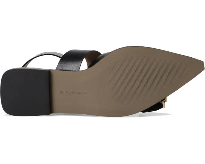 Туфли AllSaints Sutton с крупными пряжками и заостренным носком