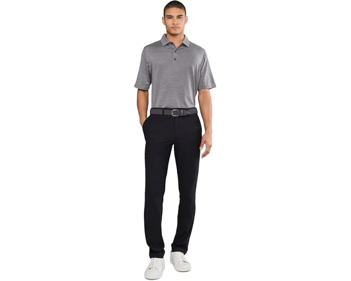 Поло Callaway Heather Jacquard с меланжевой тканью и защитой от солнца