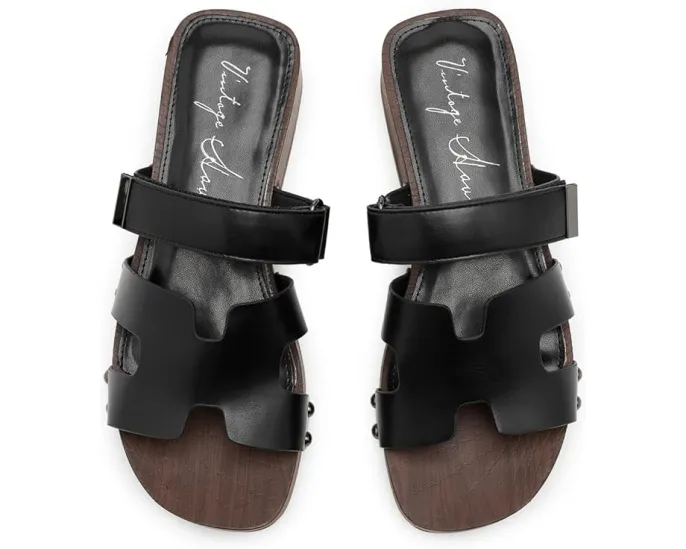 Сандалии Vintage Havana Jasmine на платформе с регулируемой липучкой