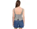 Топ Sunfaded Top Free People Структурированный с пеплумом