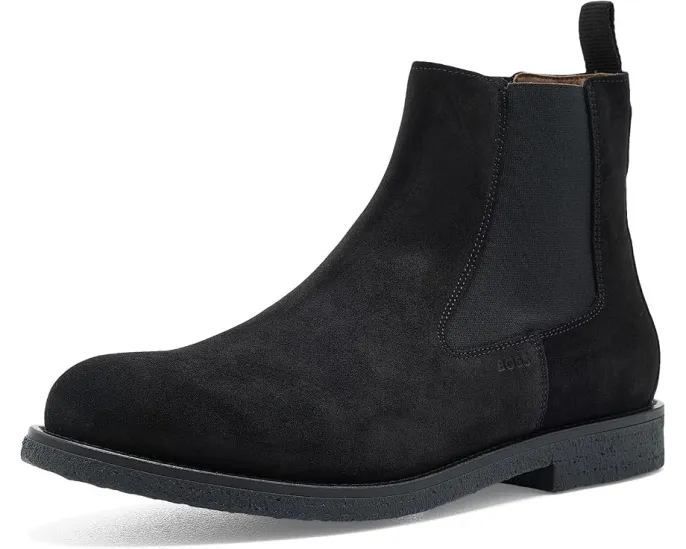 BOSS челси Kope Suede из черной замши