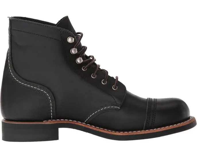 Кожаные ботинки Iron Ranger от Red Wing Heritage с подошвой Vibram и конструкцией Goodyear