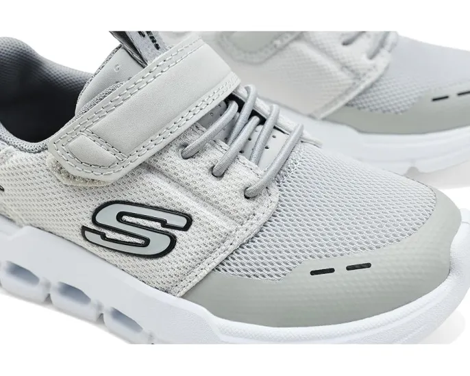 Кроссовки SKECHERS KIDS Glide-Step Flow с ремешком на липучке и сетчатым верхом