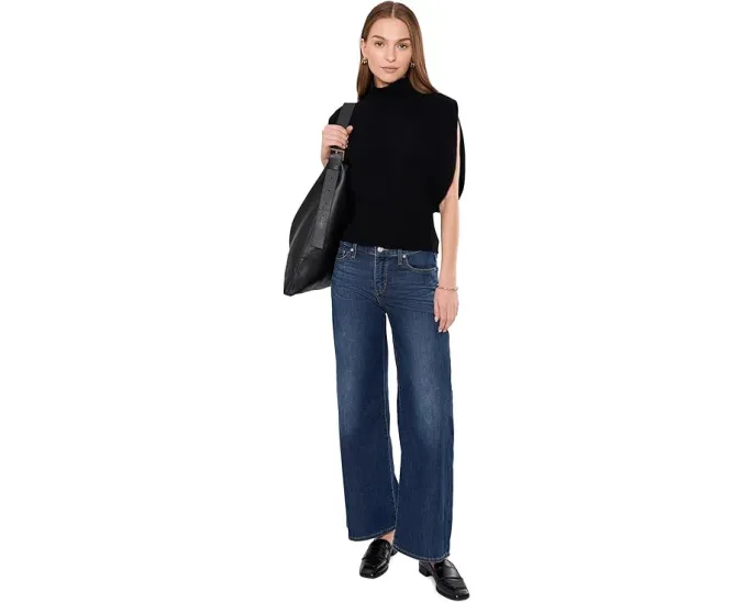 Джинсы Levi's 318 Seamed Wide Leg с рельефными швами и широкими штанинами