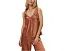 Топ Liz V-Neck Tank от Michael Stars с атласной тканью и V-образным вырезом