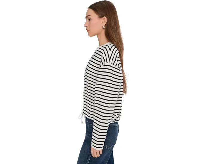 Футболка Madewell Perfect Tie Waist с завязкой на талии из джерси