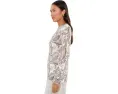 Свитер Lauren Ralph Lauren Petite Paisley Cotton-Modal с узором пейсли