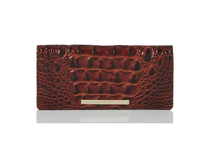 Кошелек Brahmin Melbourne Ady из кожи с одиннадцатью отделениями для карт