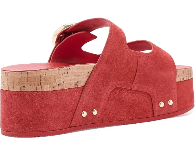 Сандалии Halo Platform Footbed с пряжкой на танкетке от Kate Spade New York
