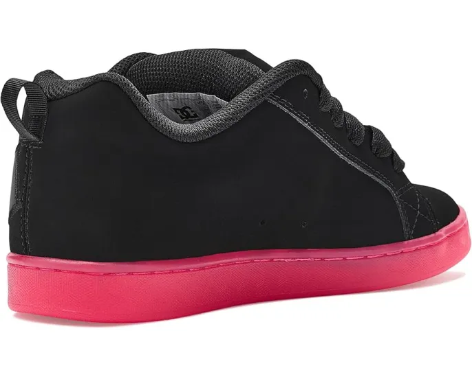 Кроссовки DC Court Graffik Le из кожи с мягкой подкладкой