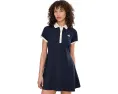Платье теннисное adidas Heritage мини с пуговицами и коротким рукавом