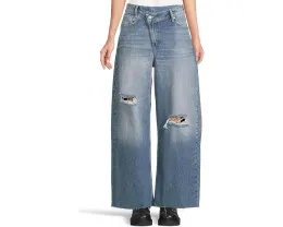 AllSaints Aki Crossover Jean джинсы с завышенной талией и широкими штанинами