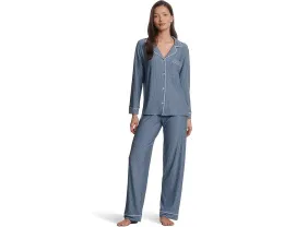 Eberjey Пижамный комплект Gisele Printed Long из мягкого модала