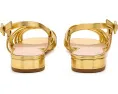 Loeffler Randall Shelly Wrap сандалии с плетением и ракушкой