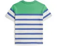 Детская футболка Polo Ralph Lauren из хлопкового джерси в полоску для малышей и детей младшего возраста