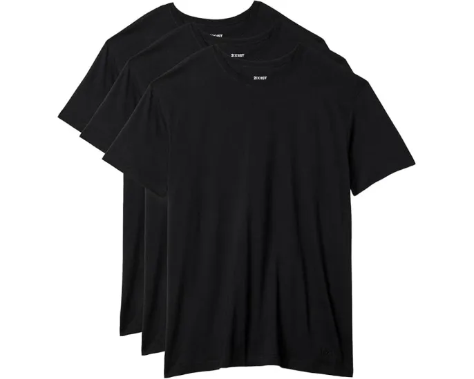 Набор из 3 футболок 2(X)IST ESSENTIAL с круглым вырезом и удлиненным подолом