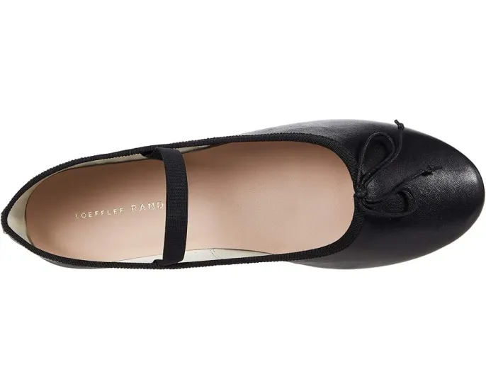 Балетки Loeffler Randall Leonie из плетеной кожи с бантом