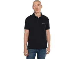 Поло Armani Exchange White Edition с коротким рукавом в облегающем крое slim