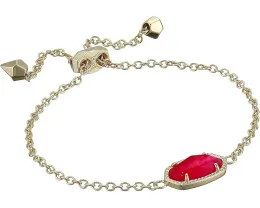 Цепной браслет Kendra Scott Elaina Delicate с подвеской из камня