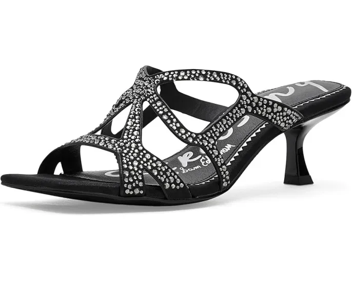 Сандалии Justine от Circus NY by Sam Edelman с котячьим каблуком и декором
