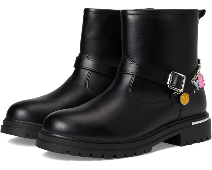 Steve Madden Kids Ботильоны Brendah с цепочкой и подвесками на кожаной основе