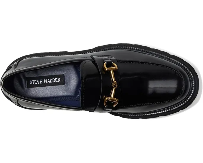 Лоферы Steve Madden Natore из кожи с металлической фурнитурой