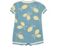 Боди Barefoot Dreams Kids CozyChic Ultra Lite Baby Lemon для младенцев