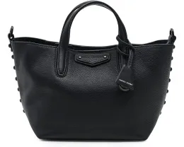 Сумка тоут Rebecca Minkoff Riley SM из соломки на цепочке