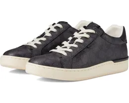 Кеды COACH Lowline Low Top серые на шнуровке